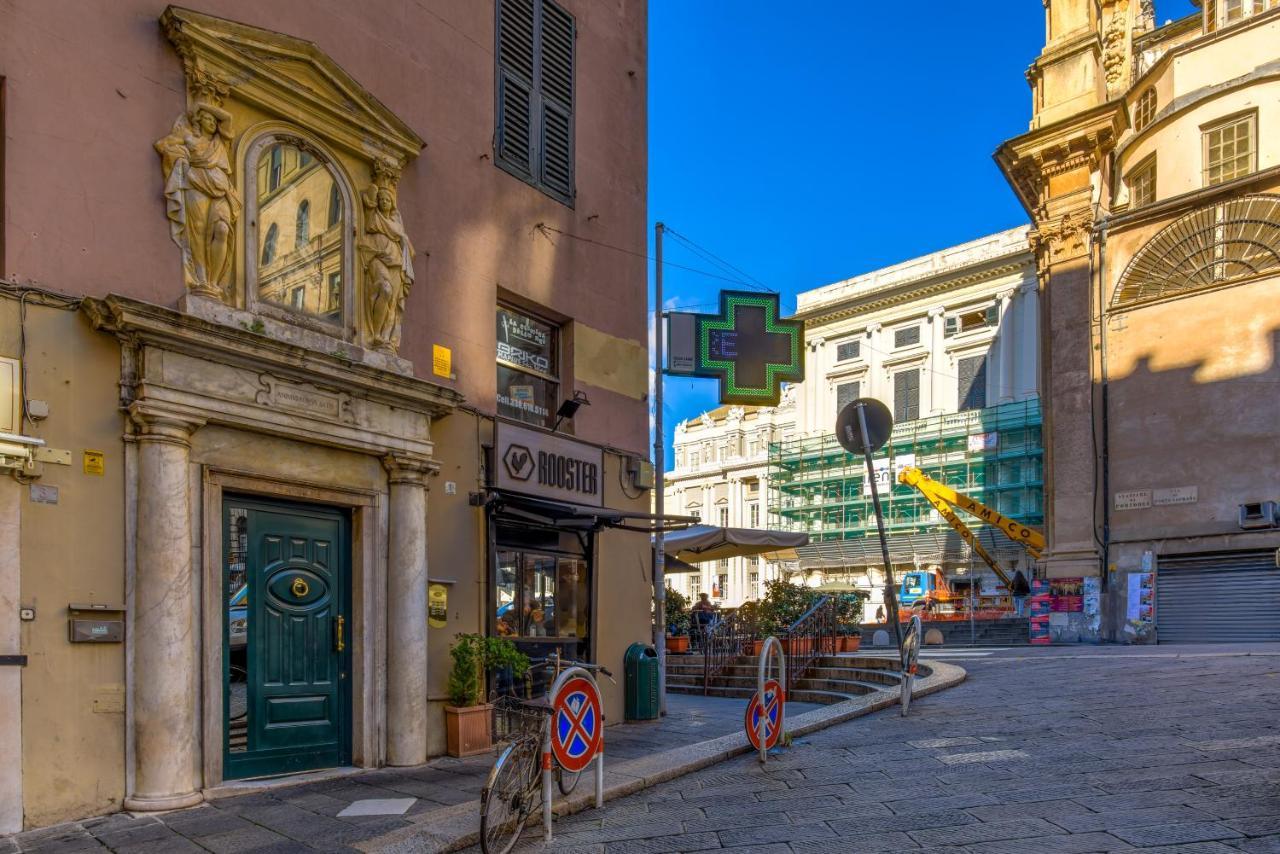 Luminoso Appartamento Nel Cuore Di Genova+Balcone ภายนอก รูปภาพ