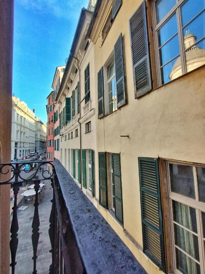 Luminoso Appartamento Nel Cuore Di Genova+Balcone ภายนอก รูปภาพ